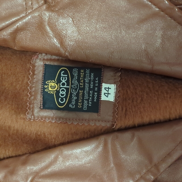 Genuine leather jacket size 44 - Picture 2 of 8
